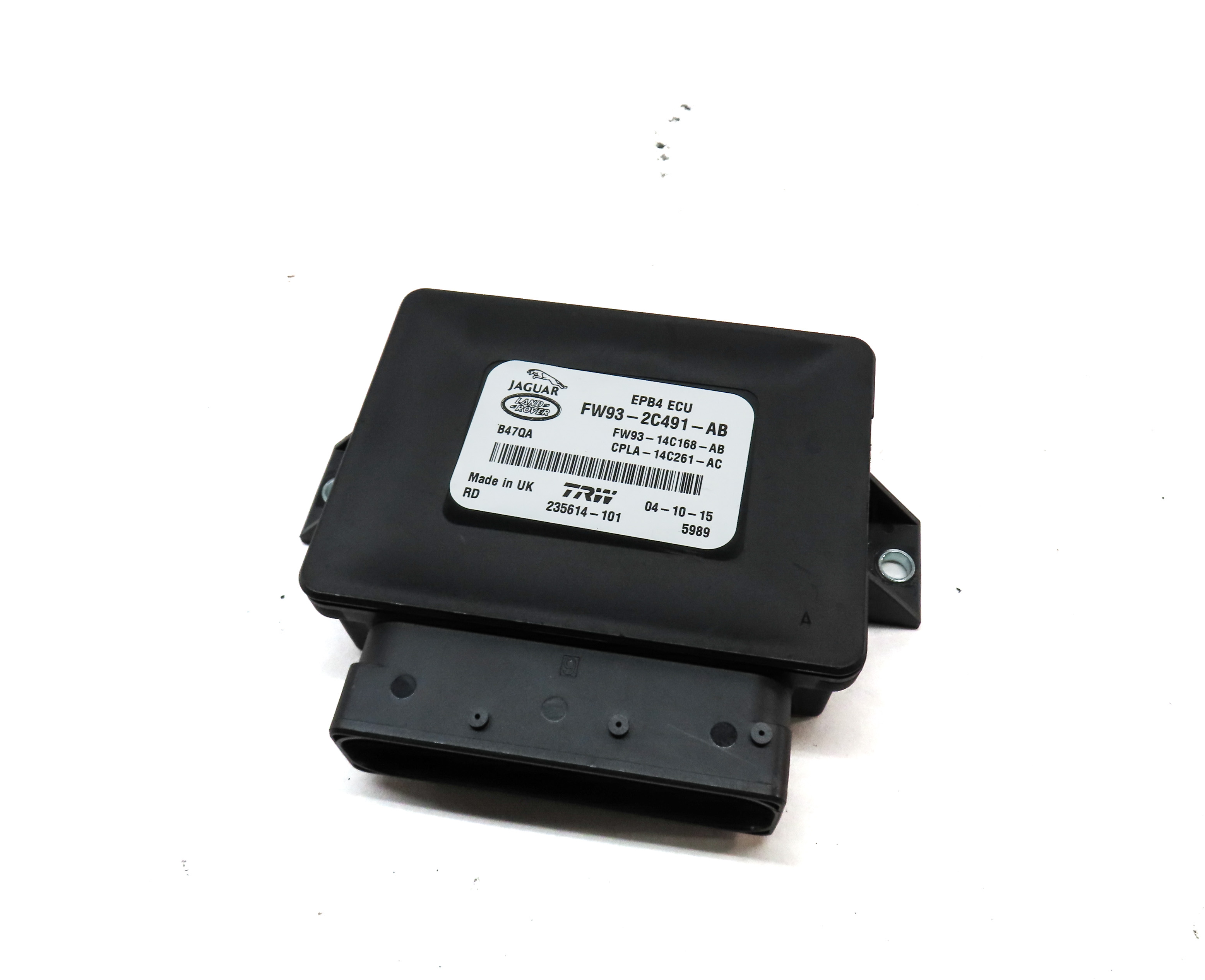 2016 LAND RANGE ROVER (L405) EMERGENCY PARK PARKING BRAKE CONTROL MODULE — exact item pictured